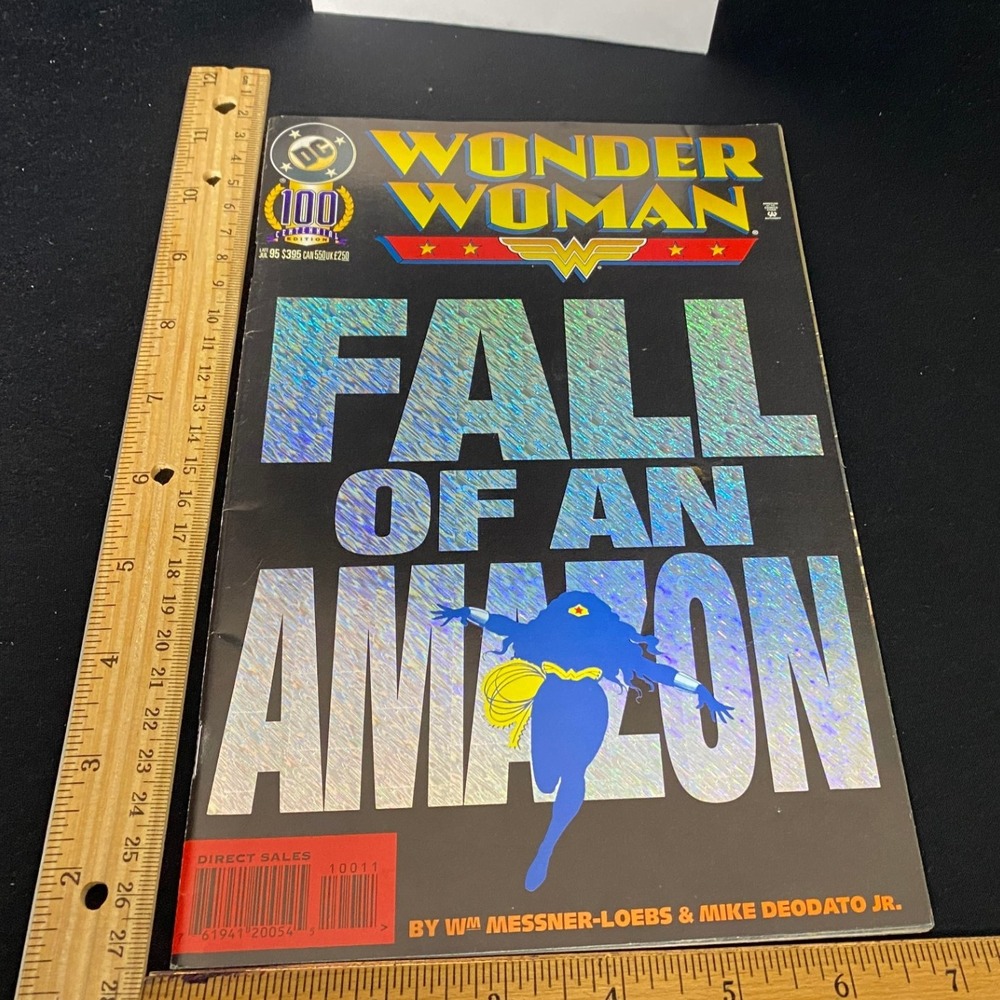 Wonder Woman 100 Fall of‎ an Amazon DC Comics 1995 Direct Sales